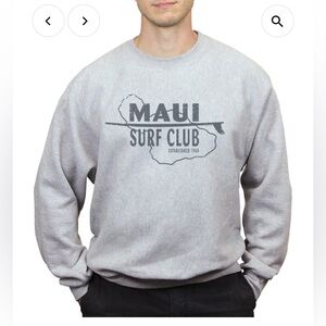 Maui Surf club unisex crewneck sweater from Malibu shirts